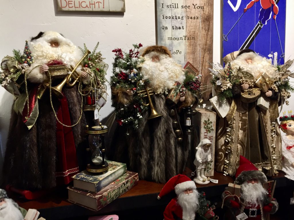 christmas store vail colorado hand made santas ornaments decorations