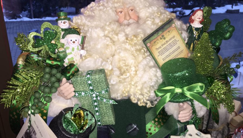 Father Christmas Santa Holiday Gilded Spruce Vail