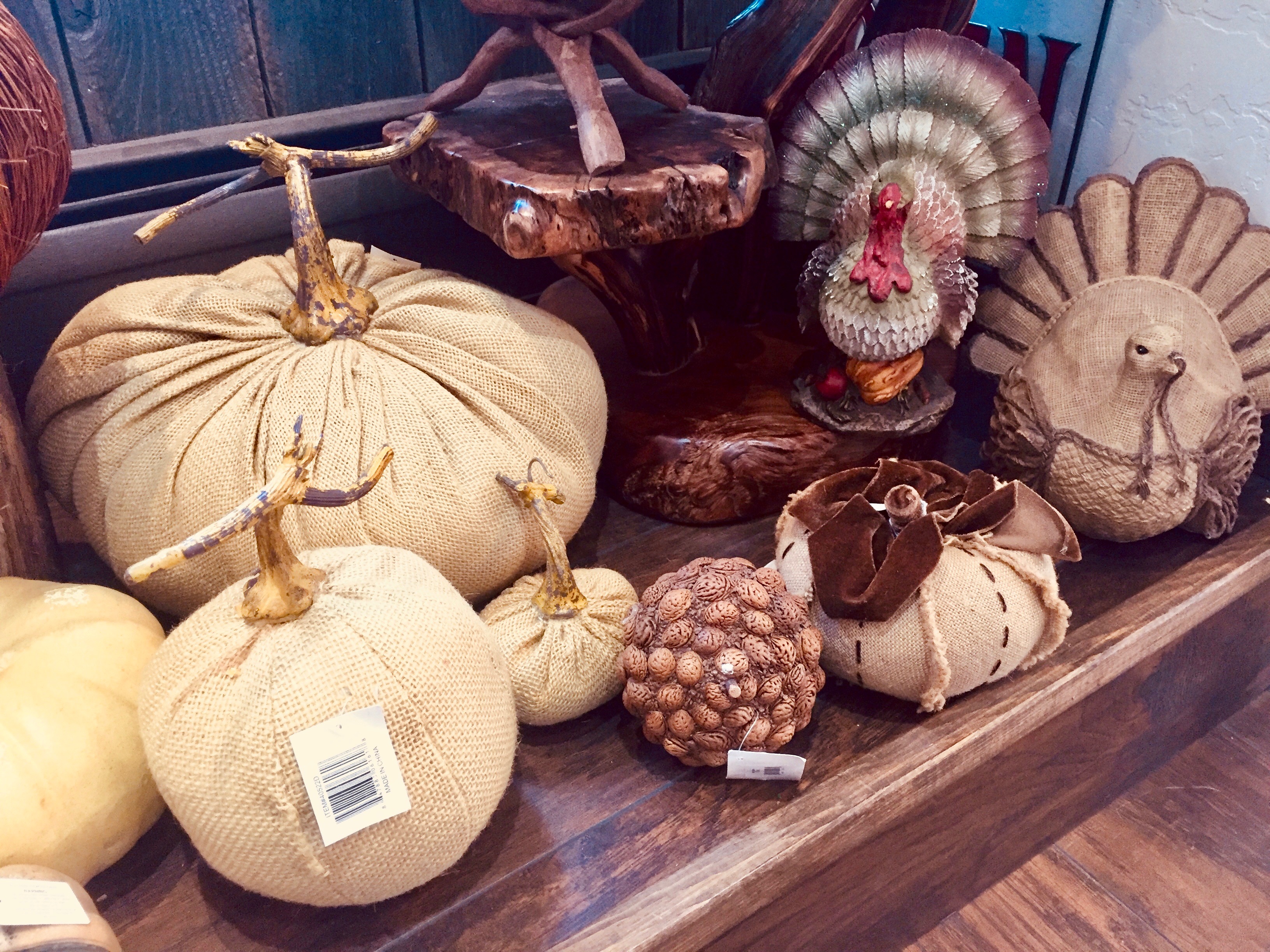 Thanksgiving Decor Pumpkins